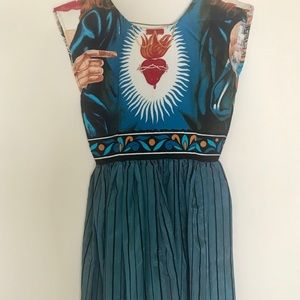 Rusty Cuts custom Sacred Heart dress